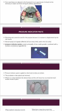 delivering the RemovablePartial Denture
